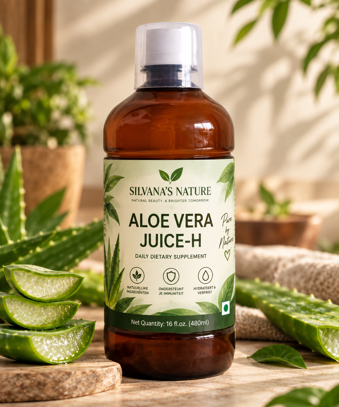 Aloë Vera Juice-H 480 ml